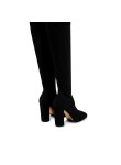 Visuel 2 : Collection Valentino Bordeaux | Cuissarde noire Golden walk 95 | Boutique de chaussures de Luxe Parenthese Bordeaux