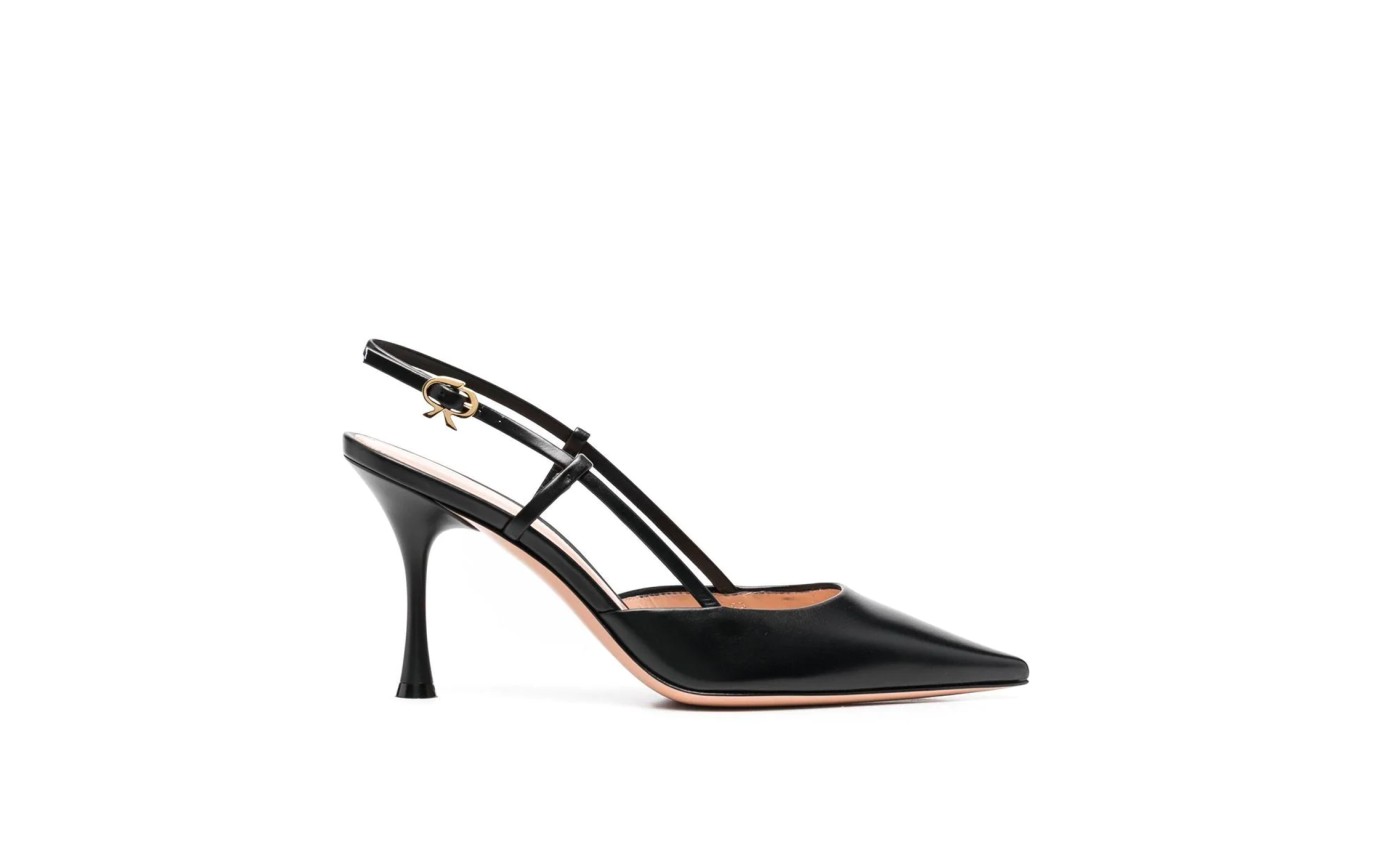 Visuel 1 : Collection Gianvito Rossi Bordeaux | Escarpin Ascent noir | Boutique de chaussures de Luxe Parenthese Bordeaux