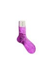 Visuel 1 : Collection Maria La Rosa Bordeaux | Chaussettes Fushia | Boutique d'accessoires de Luxe Parenthese Bordeaux