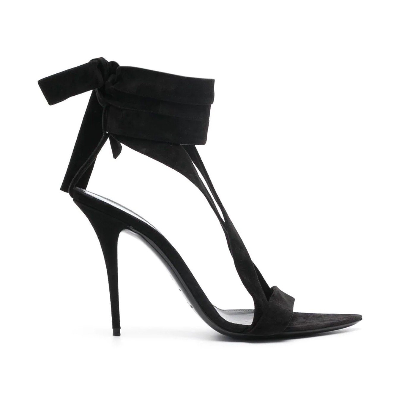 Visuel 1 : Collection Saint Laurent Bordeaux | Sandale Deva Noir| Boutique de chaussures de Luxe Parenthese Bordeaux