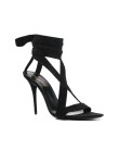 Visuel 2 : Collection Saint Laurent Bordeaux | Sandale Deva Noir| Boutique de chaussures de Luxe Parenthese Bordeaux