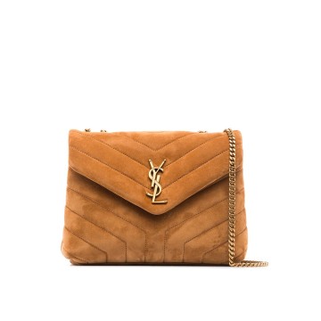 Visuel 1 : Collection Saint Laurent Bordeaux | Sac Loulou small cinnamon| Boutique de sac de Luxe Parenthese Bordeaux