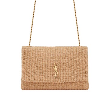 Visuel 1 : Collection Saint Laurent Bordeaux | Sac Kate en raphia| Boutique de sac de Luxe Parenthese Bordeaux