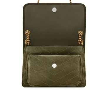 Visuel 3 : Collection Saint Laurent | Sac Niki Kaki| Boutique Parenthese Bordeaux