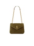 Visuel 1 : Saint Laurent | Sac Loulou Small Loden Green Kaki | Boutique Parenthese