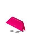Visuel 2 : Collection Amina Muaddi Bordeaux | Pochette Superamini Yigit satin rose| Boutique de sacs de Luxe Parenthese