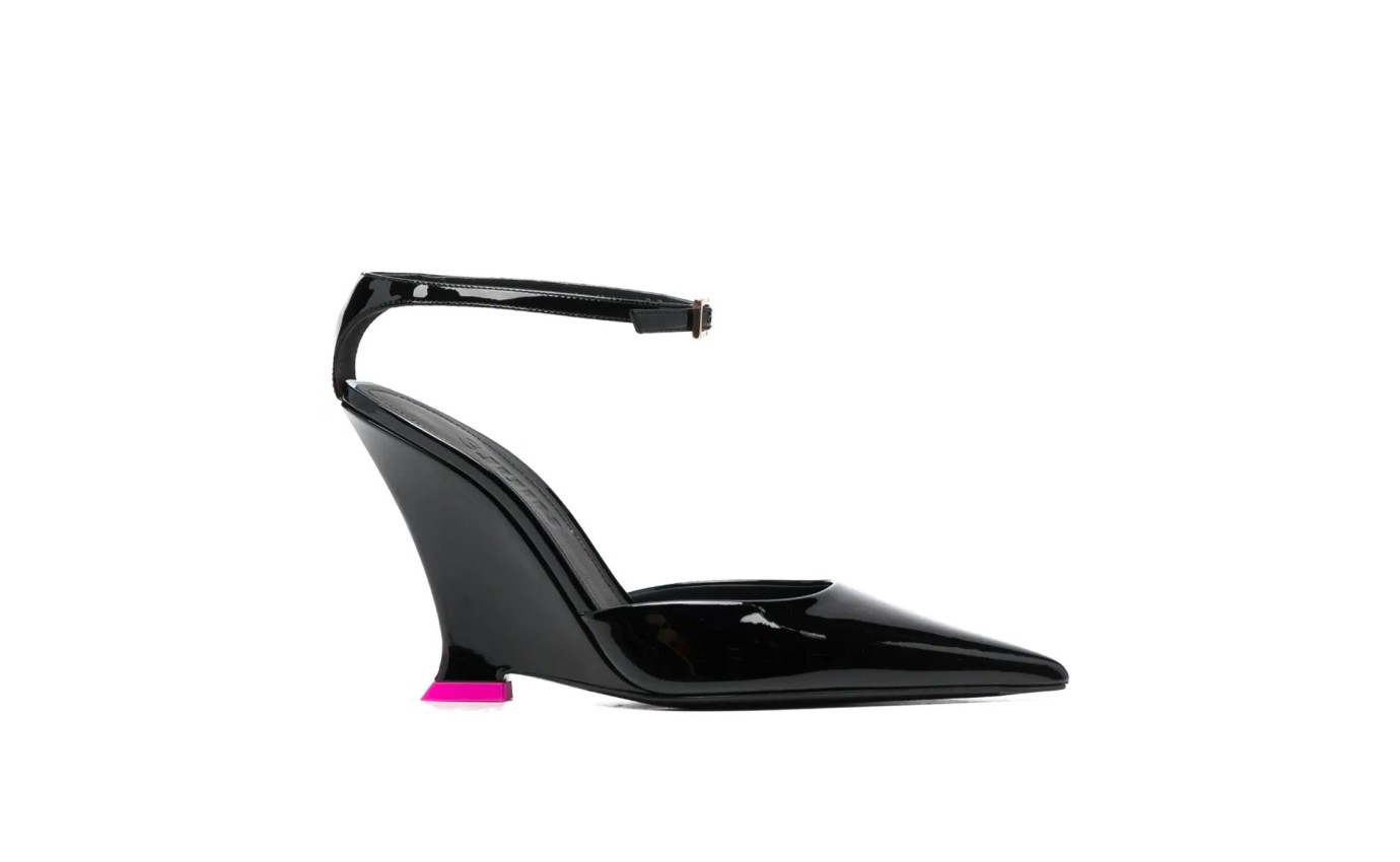 Visuel 1 : Collection 3Juin Bordeaux | Escarpin Clea Noir| Boutique de chaussures de Luxe Parenthese Bordeaux