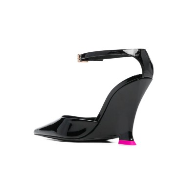 Visuel 3 : Collection 3Juin Bordeaux | Escarpin Clea Noir| Boutique de chaussures de Luxe Parenthese Bordeaux