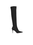 Visuel 1 : Gianvito Rossi | Botte cuissarde Jules en daim noir | Boutique Parenthese