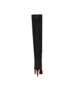 Visuel 4 : Gianvito Rossi | Botte cuissarde Jules en daim noir | Boutique Parenthese