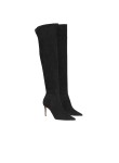Visuel 2 : Gianvito Rossi | Botte cuissarde Jules en daim noir | Boutique Parenthese