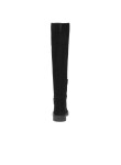 Visuel 4 : Gianvito Rossi | Botte cuissarde Lexington en daim noir | Boutique Parenthese