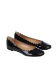 Visuel 3 : Collection Chloé Bordeaux | Ballerine Lauren en cuir verni noir | Boutique de sac de Luxe Parenthese Bordeaux