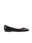 Visuel 1 : Collection Chloé Bordeaux | Ballerine Lauren en cuir noir | Boutique de sac de Luxe Parenthese Bordeaux
