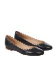 Visuel 2 : Collection Chloé Bordeaux | Ballerine Lauren en cuir noir | Boutique de sac de Luxe Parenthese Bordeaux