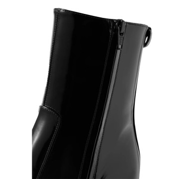 Visuel 3 : Saint Laurent| Bottine Betty Noir| Boutique de chaussures de luxe |Parenthese Bordeaux