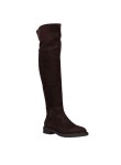 Visuel 2 : Gianvito Rossi | Botte cuissarde Lexington en daim mocha | Boutique Parenthese