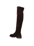 Visuel 3 : Gianvito Rossi | Botte cuissarde Lexington en daim mocha | Boutique Parenthese