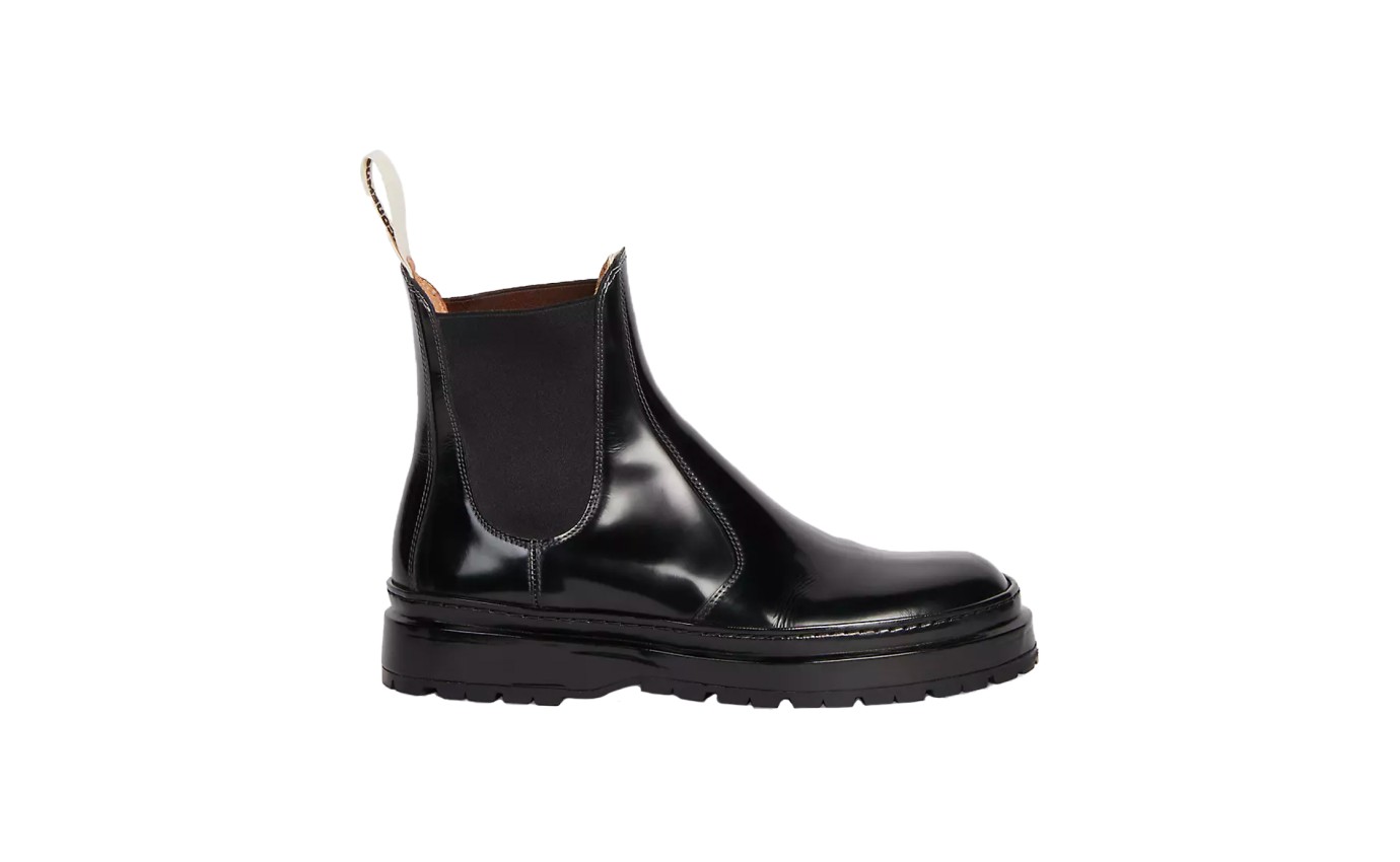 Visuel 1 : Jacquemus | La bottine Chelsea Pavane Noir| Boutique Parenthese