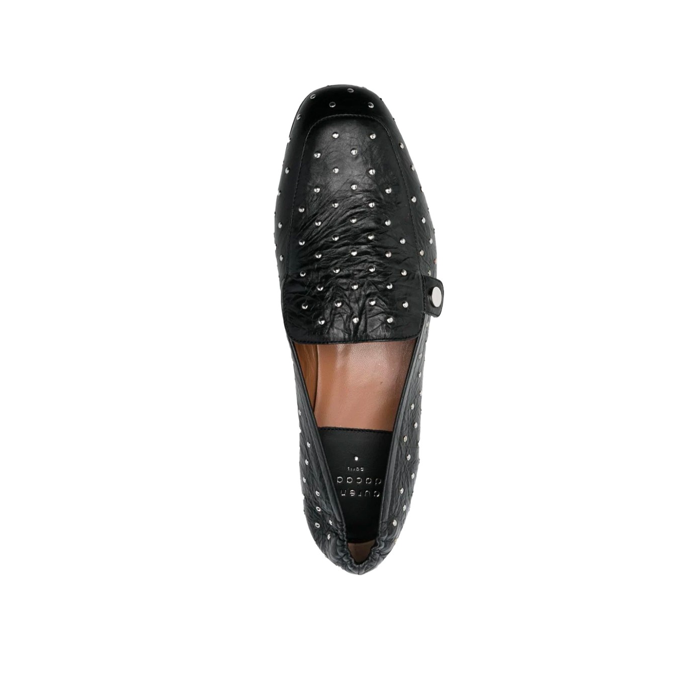 Visuel 3 : Laurence Dacade| Mocassin Angela noir et clous| Boutique de luxe Parenthese