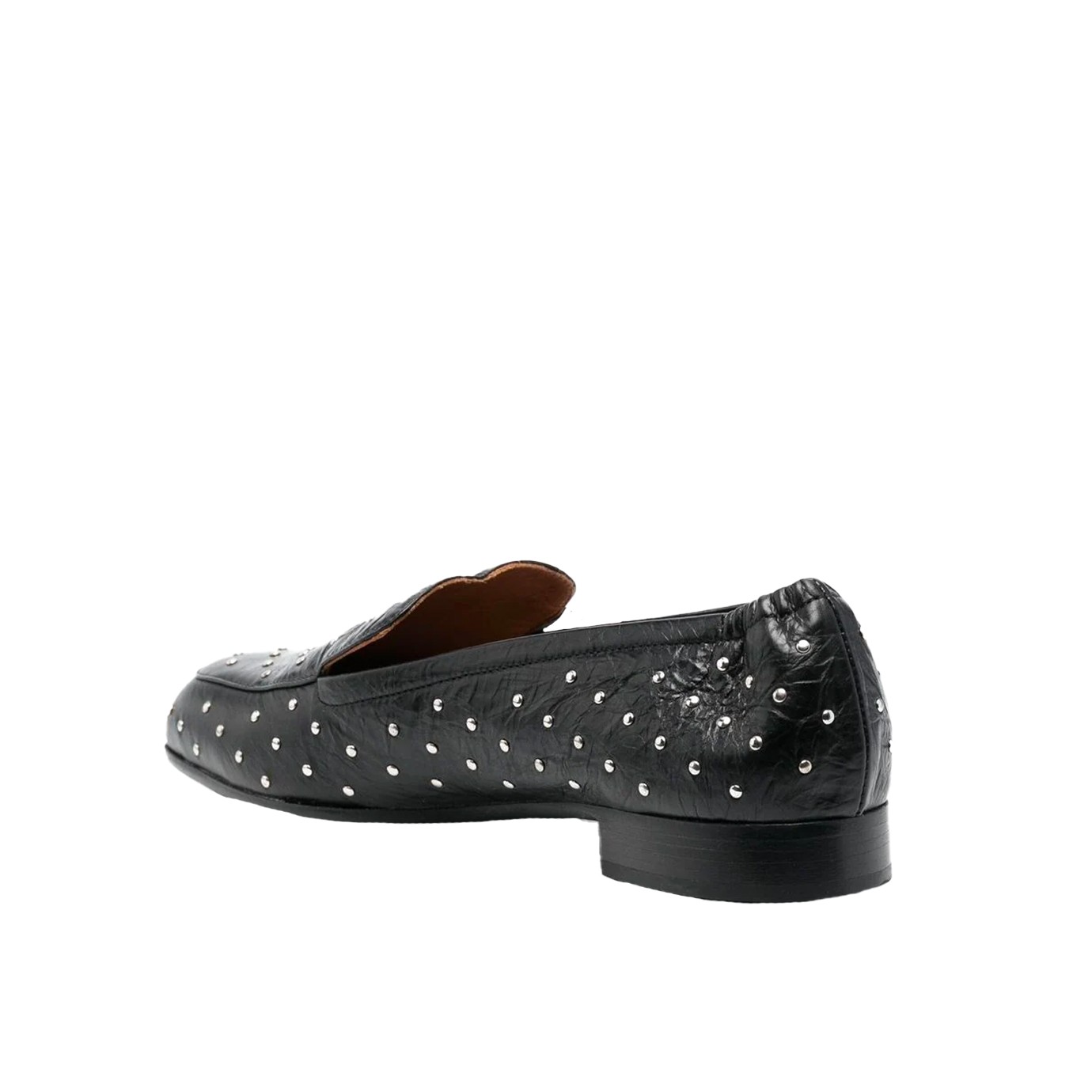 Visuel 2 : Laurence Dacade| Mocassin Angela noir et clous| Boutique de luxe Parenthese