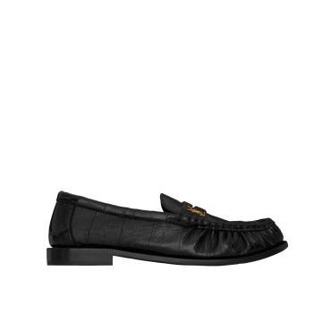 Visuel 1 : Saint Laurent | Mocassin Loafer Noir | Boutique Parenthese