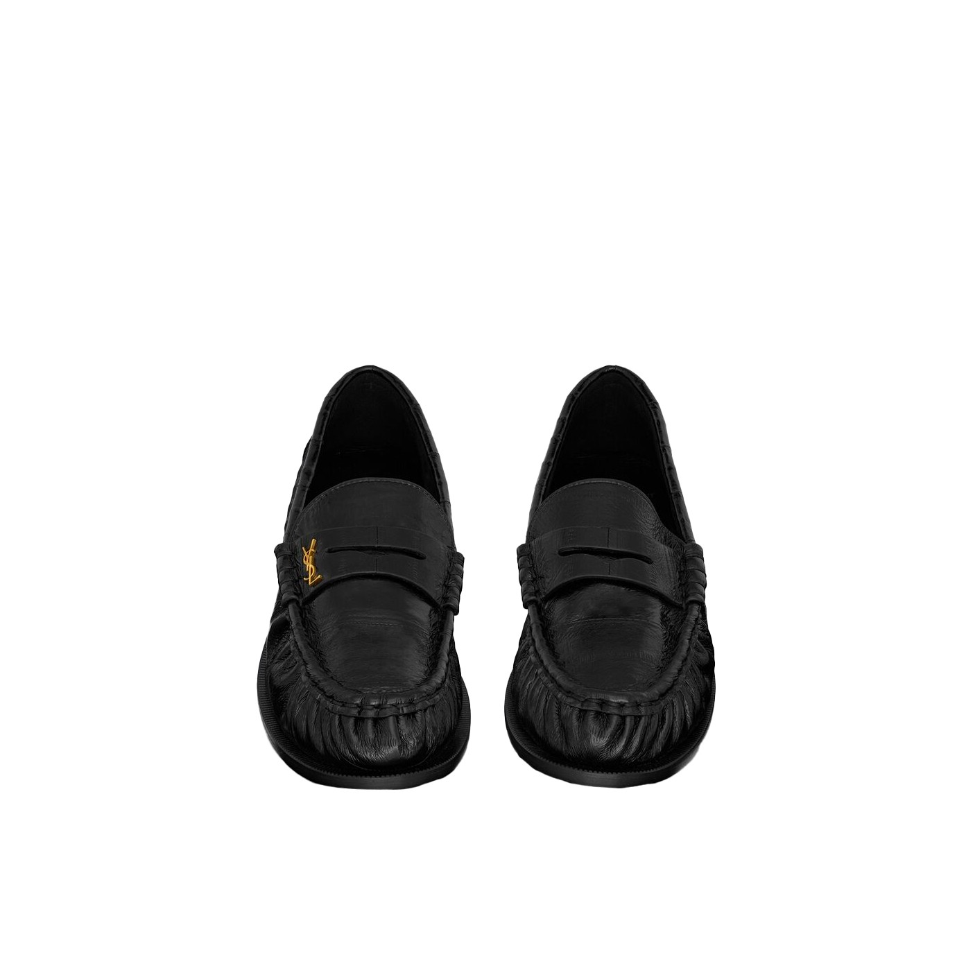 Visuel 3 : Saint Laurent | Mocassin Loafer Noir | Boutique Parenthese