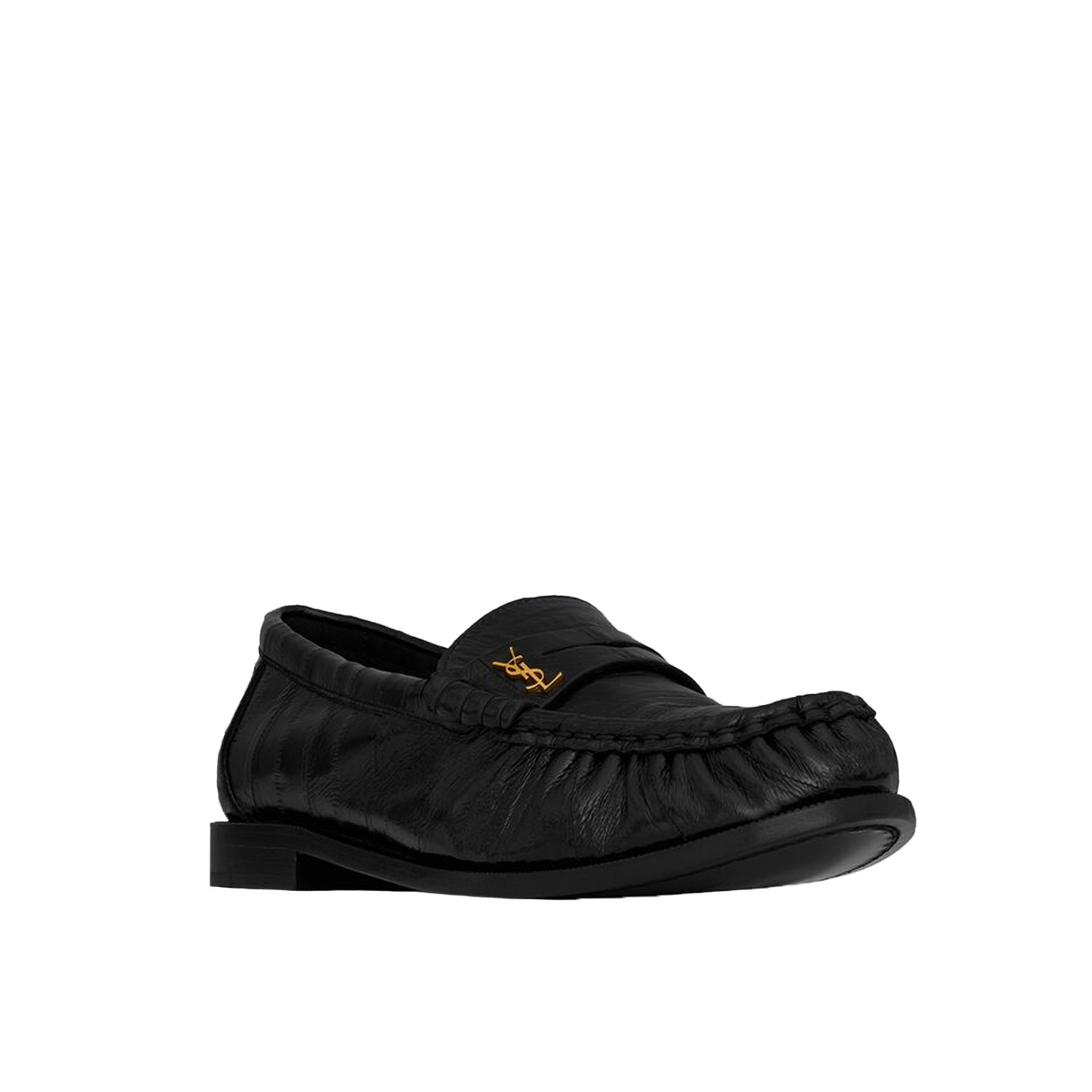 Visuel 2 : Saint Laurent | Mocassin Loafer Noir | Boutique Parenthese