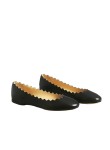 Visuel 2 : Collection Chloé Bordeaux | Ballerine Lauren en cuir noir  | Boutique de sac de Luxe Parenthese Bordeaux
