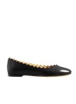 Visuel 1 : Collection Chloé Bordeaux | Ballerine Lauren en cuir noir  | Boutique de sac de Luxe Parenthese Bordeaux