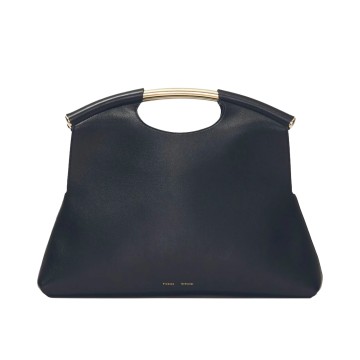 Visuel 4 : Collection Proenza Schouler Bordeaux | Bag Bar en cuir grainé noir| Boutique de sacs de Luxe Parenthese