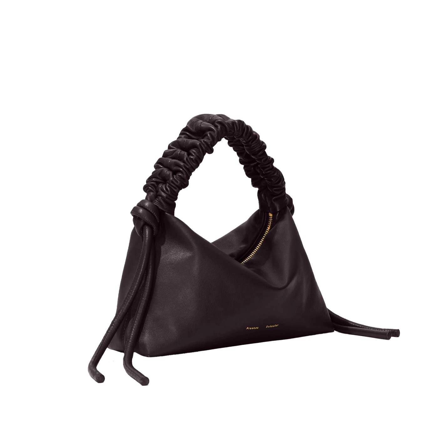 Visuel 2 : Collection Proenza Schouler Bordeaux | Sac Drawstring Mini Noir| Boutique de sacs de Luxe Parenthese