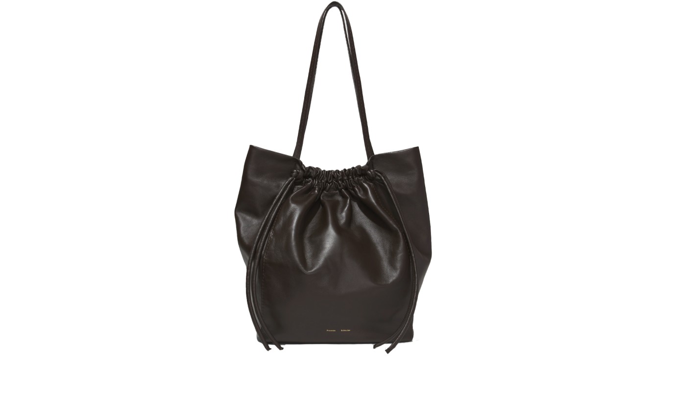 Visuel 1 : Collection Proenza Schouler Bordeaux | Sac Tote en cuir Noir| Boutique de sacs de Luxe Parenthese