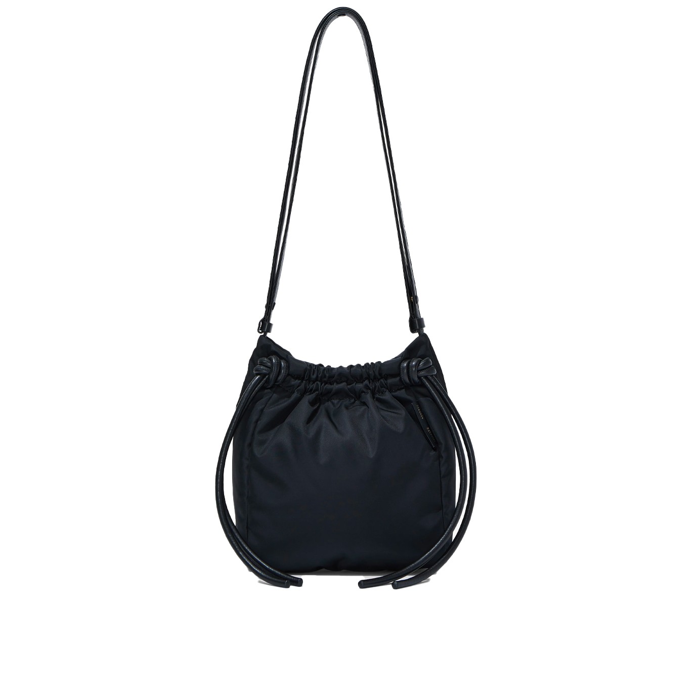 Visuel 3 : Collection Proenza Schouler Bordeaux | Sac Drawstring Pouch en nylon Noir| Boutique de sacs de Luxe Parenthese