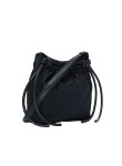 Visuel 2 : Collection Proenza Schouler Bordeaux | Sac Drawstring Pouch en nylon Noir| Boutique de sacs de Luxe Parenthese