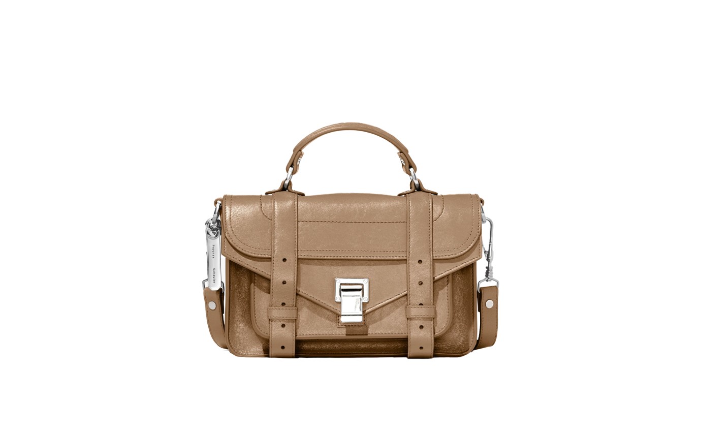 Visuel 1 : Collection Proenza Schouler Bordeaux | Sac PS1 Tiny Light Taupe| Boutique de sacs de Luxe Parenthese