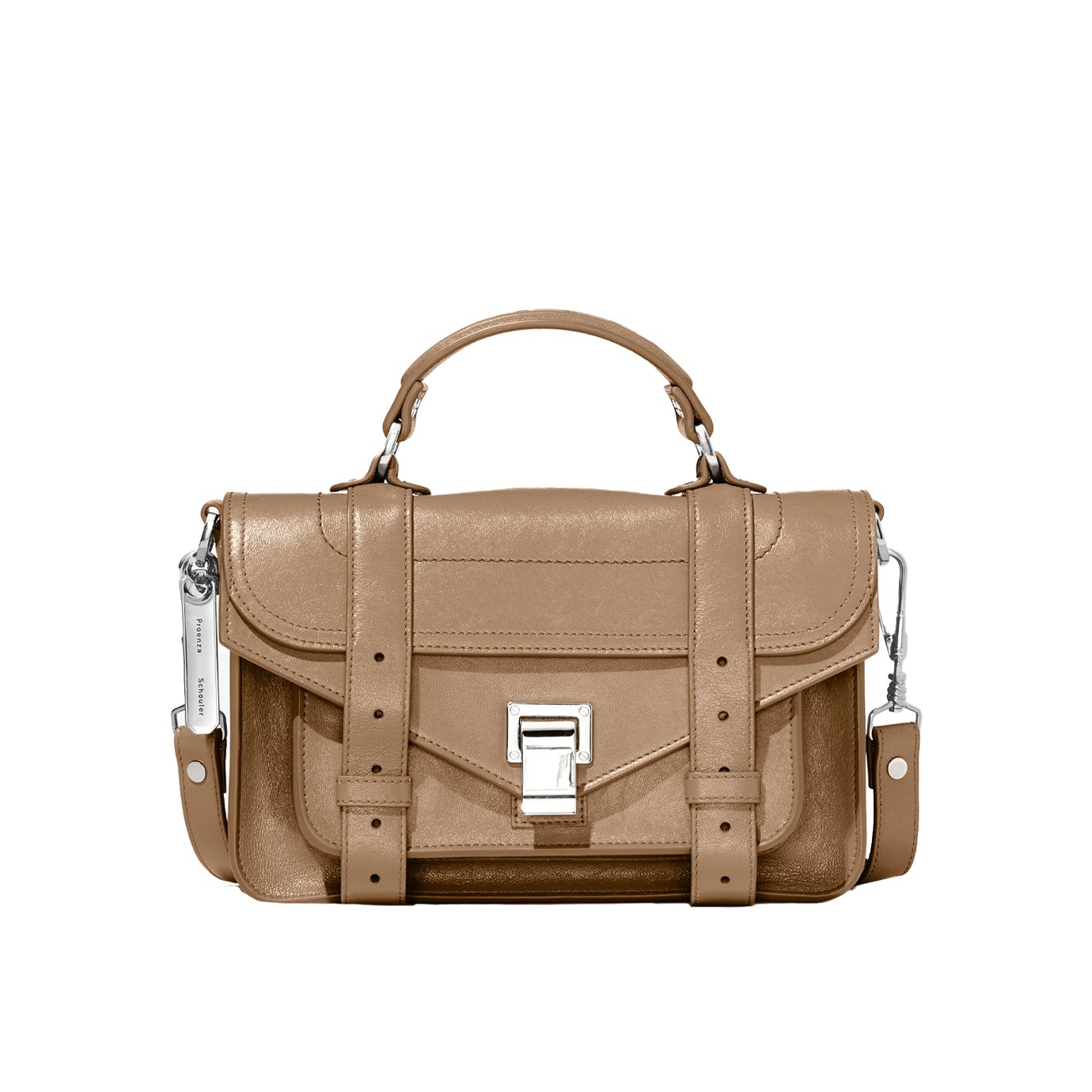 Visuel 1 : Collection Proenza Schouler Bordeaux | Sac PS1 Tiny Light Taupe| Boutique de sacs de Luxe Parenthese