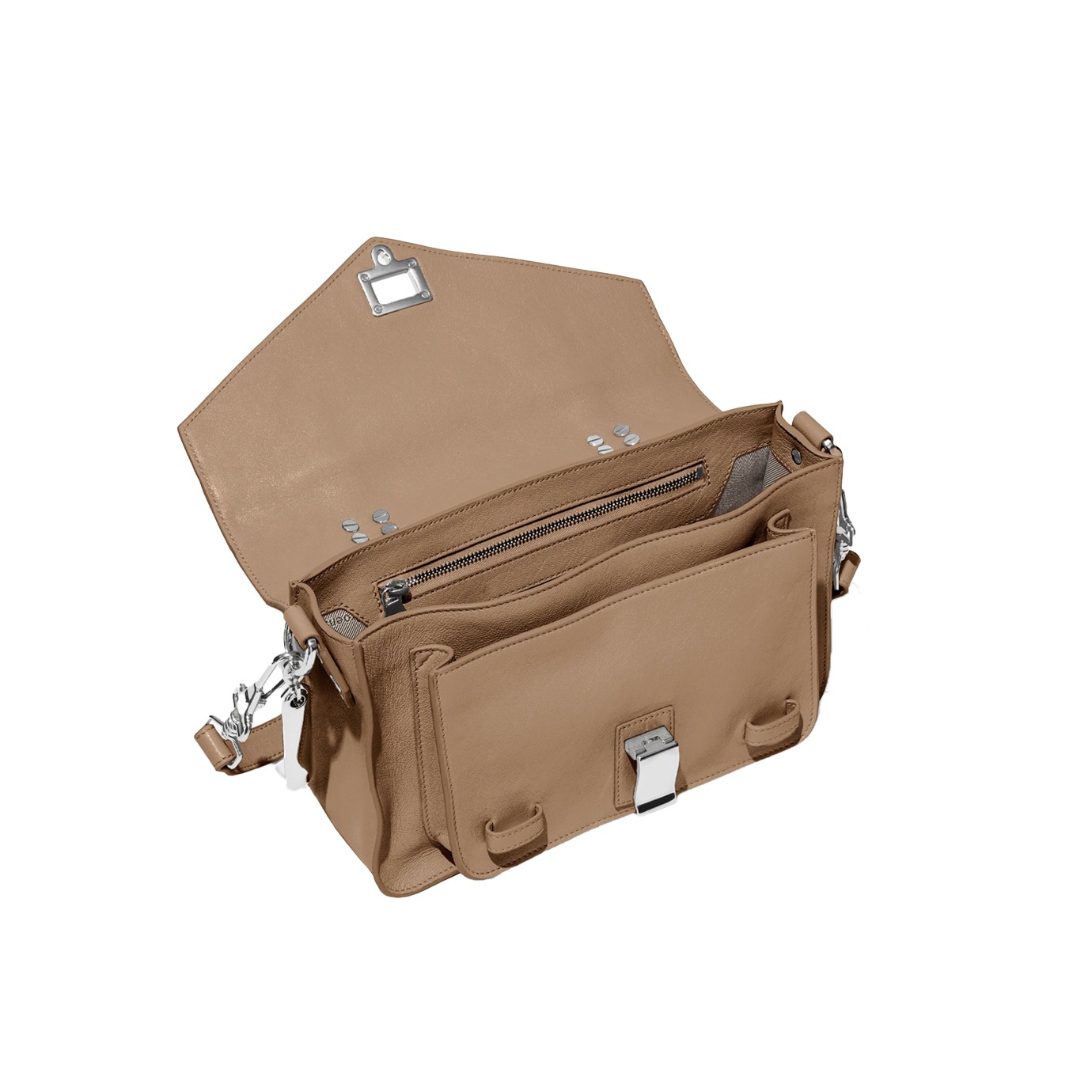 Visuel 2 : Collection Proenza Schouler Bordeaux | Sac PS1 Tiny Light Taupe| Boutique de sacs de Luxe Parenthese