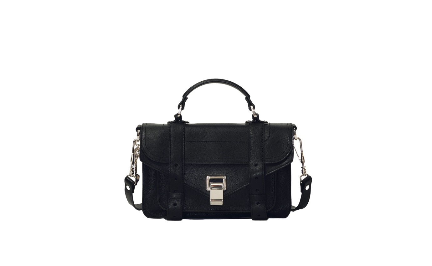 Visuel 1 : Collection Proenza Schouler Bordeaux | Sac PS1 Tiny Noir| Boutique de sacs de Luxe Parenthese