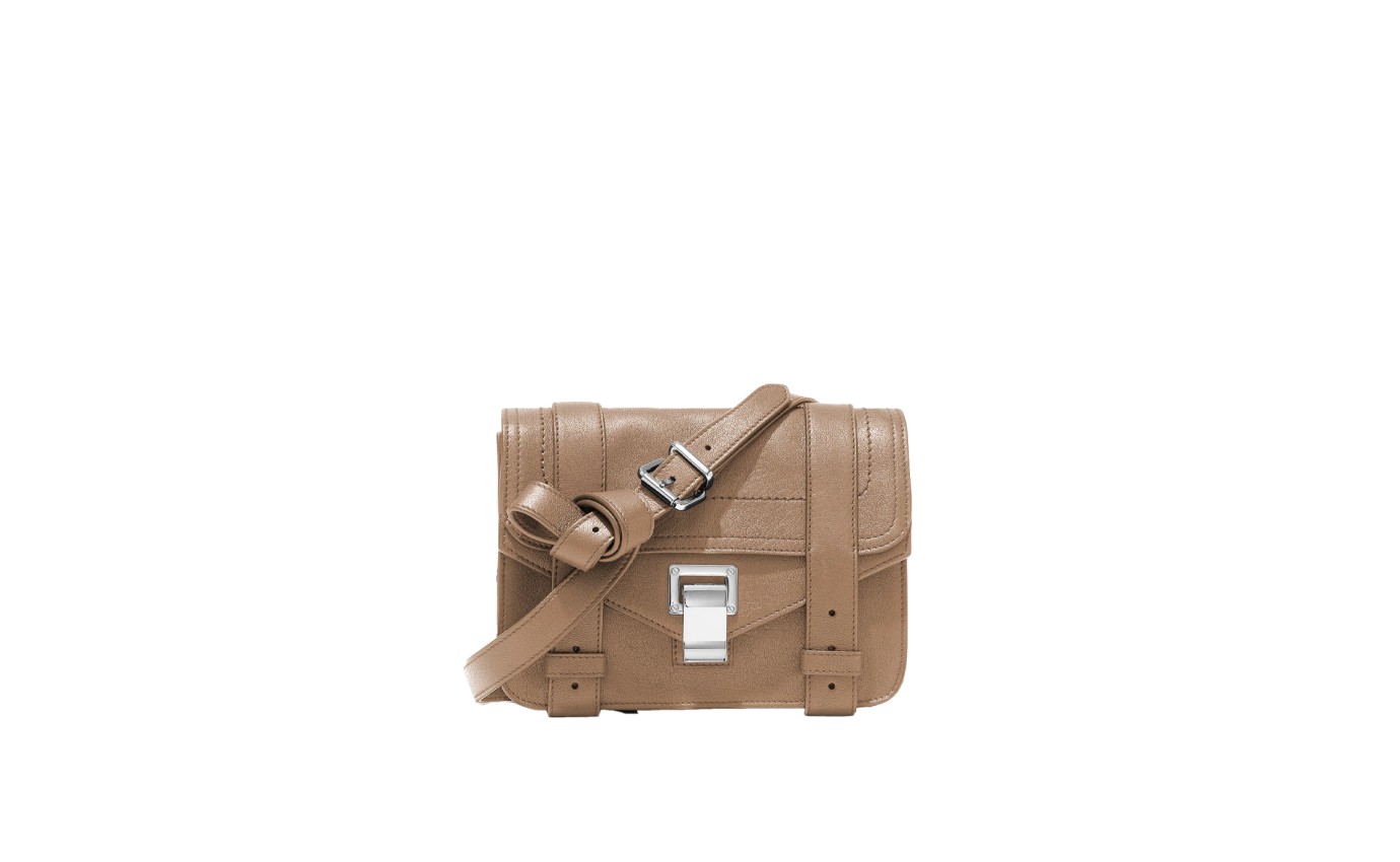 Visuel 1 : Collection Proenza Proenza Schouler | Sac PS1 Mini Light Taupe| Boutique de sacs de Luxe Parenthese