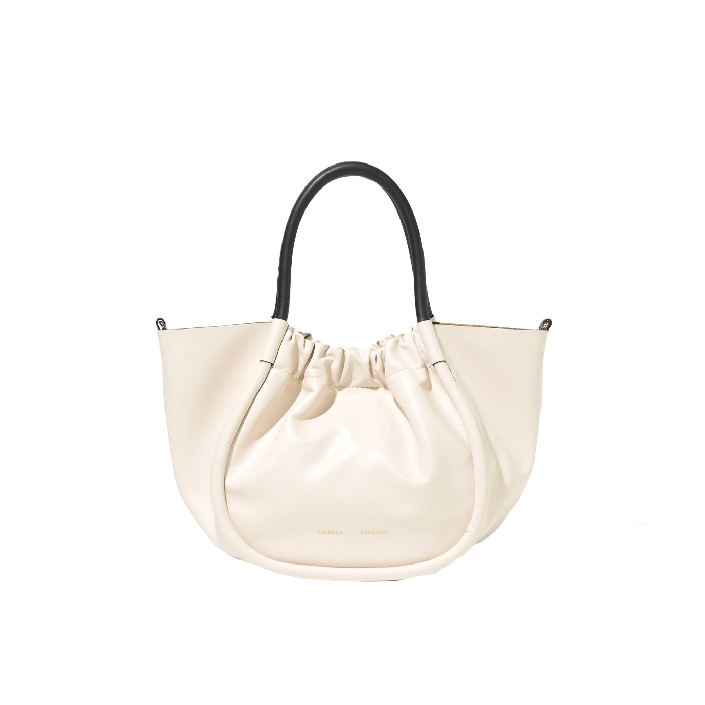 Visuel 1 : Collection Proenza Schouler Bordeaux | Small Ruched Tote Clay| Boutique de sacs de Luxe Parenthese