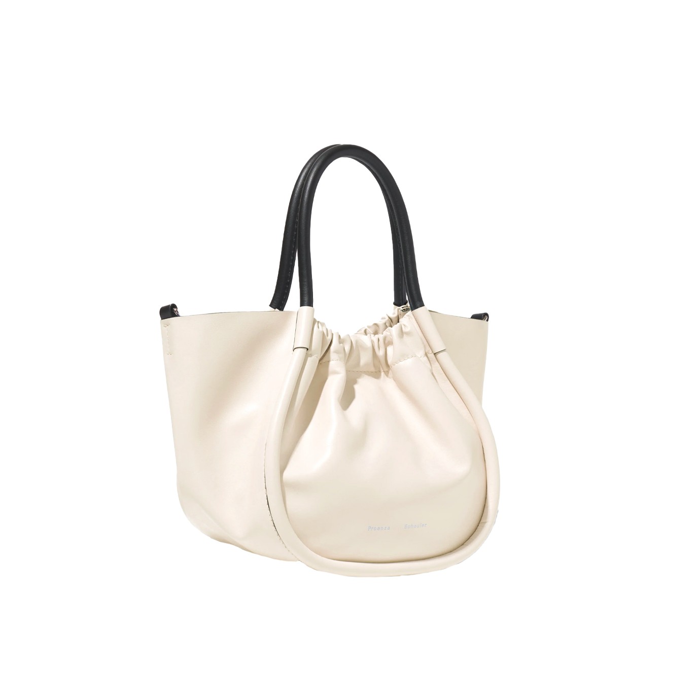 Visuel 2 : Collection Proenza Schouler Bordeaux | Small Ruched Tote Clay| Boutique de sacs de Luxe Parenthese