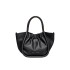 SMALL RUCHED CROSSBO - NOIR