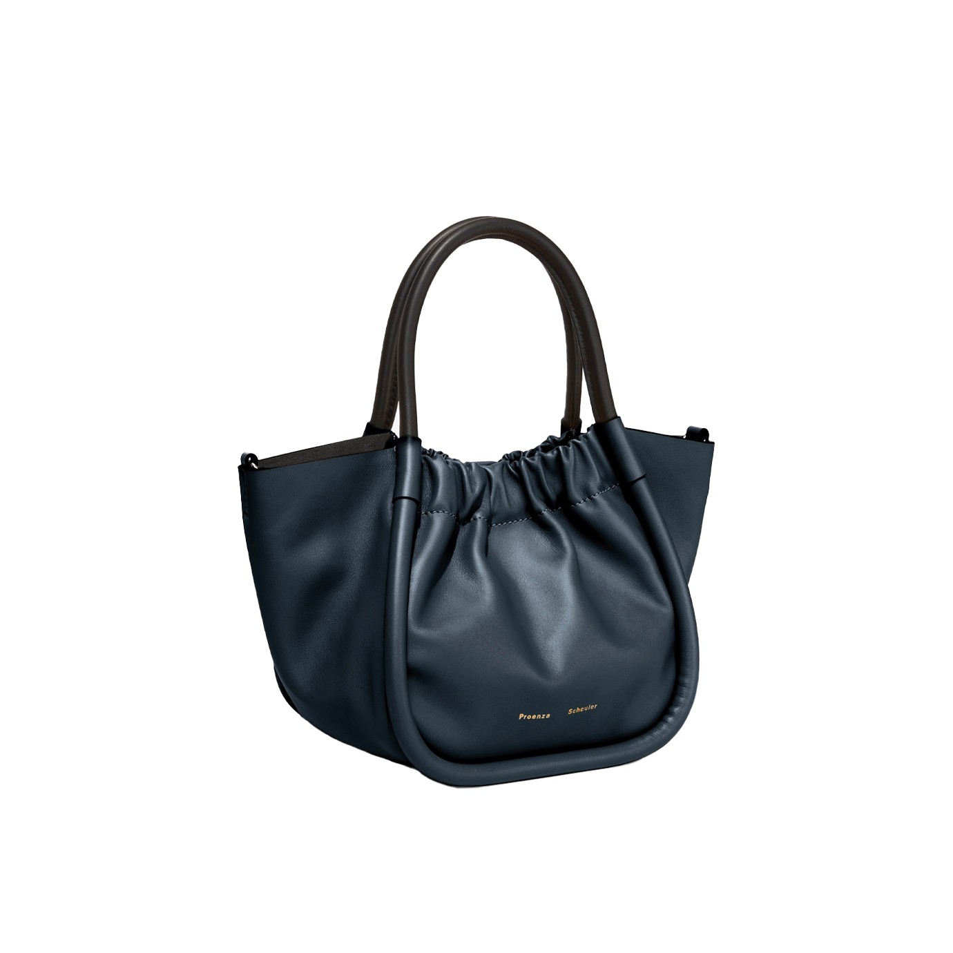 Visuel 2 : Collection Proenza Schouler Bordeaux | Small Ruched Tote Blue Navy| Boutique de sacs de Luxe Parenthese