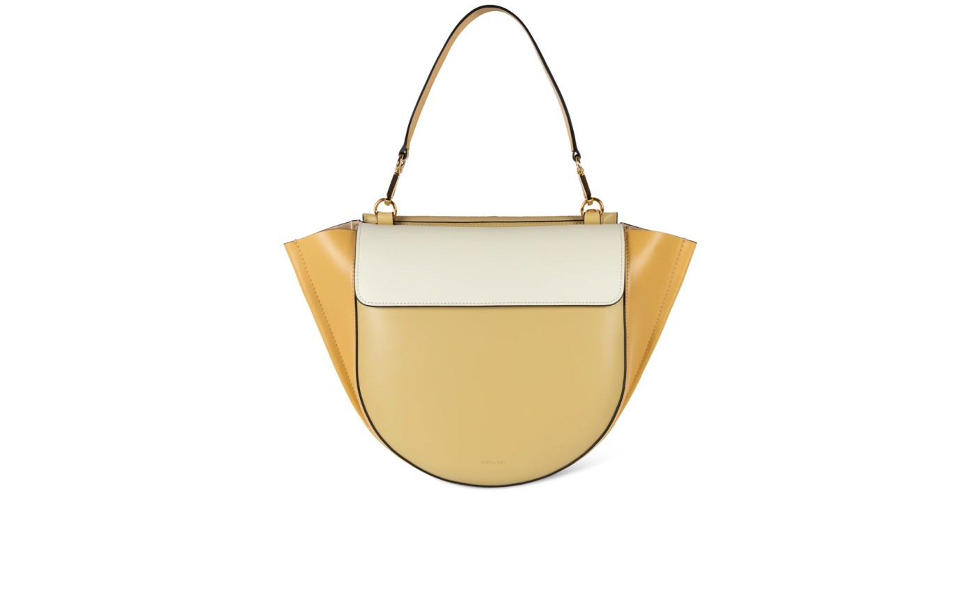Visuel 1 : Collection Wandler Bordeaux | Sac Hortensia Medium en cuir Sandy Shades| Boutique de sacs de Luxe Parenthese