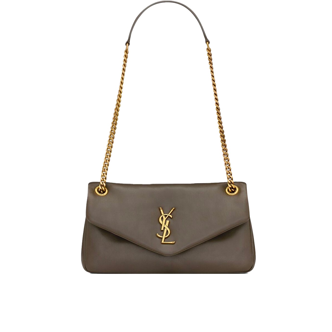 Visuel 1 : Collection Saint Laurent Bordeaux | Sac Calypso Light Musk| Boutique de sacs de Luxe Parenthese