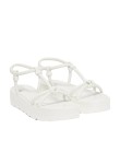 Visuel 1 : Collection Gianvito Rossi | Sandale plateforme blanc | Boutique de chaussures de Luxe| Parenthese Bordeaux