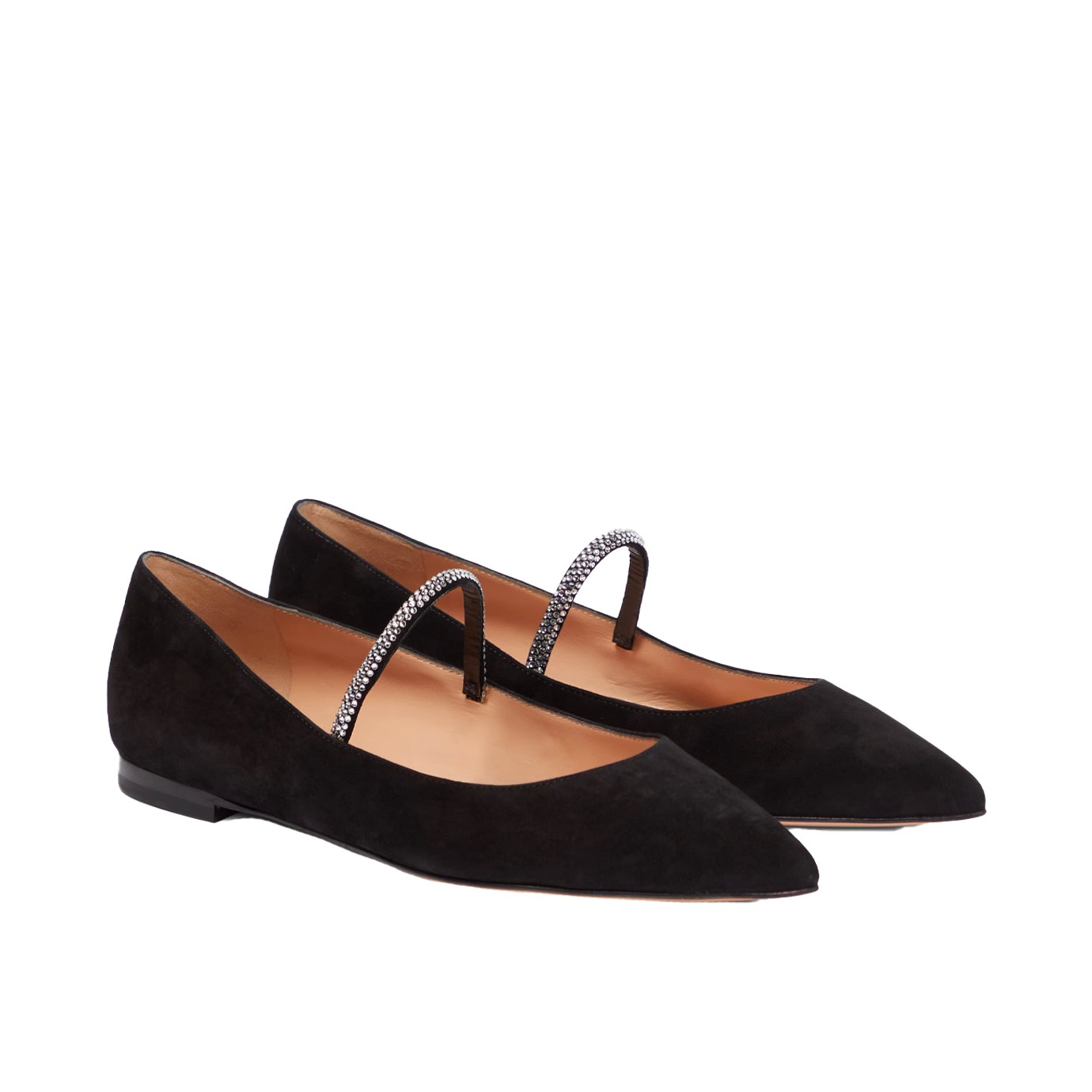 Visuel 1 : Collection Gianvito Rossi Bordeaux | Ballerine noir| Boutique de chaussures de Luxe Parenthese