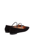 Visuel 2 : Collection Gianvito Rossi Bordeaux | Ballerine noir| Boutique de chaussures de Luxe Parenthese
