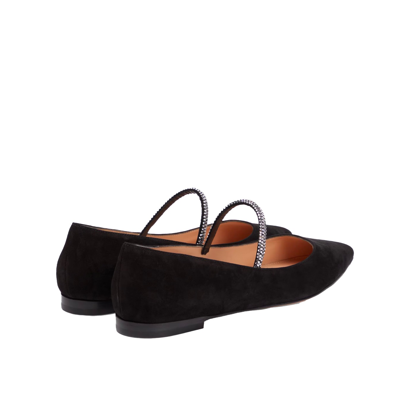 Visuel 2 : Collection Gianvito Rossi Bordeaux | Ballerine noir| Boutique de chaussures de Luxe Parenthese